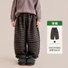 9.22 Lançamento Amira Moda Infantil 2026 Inverno Novo Estilo Calças Casuais Infantis Peça Única 14% de desconto Frete Grátis