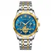 Reloj popular para hombre, reloj mecánico de imitación totalmente automático, impermeable, adecuado para negocios nocturnos, moderno, multifuncional, alto valor estético, venta al por mayor transfronteriza