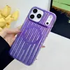 Adecuado para funda de teléfono Apple 17 Pro Max, estilo maleta colorida 18 Pro patrón corrugado 3D, atracción magnética iPhone 16