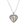 Cadena para Clavícula con Forma de Corazón de Nácar Estilo Dulce para Mujer, Collar con Forma de Corazón de Lujo Ligero de Nicho, Versátil y Elegante, Regalo para Mejor Amiga, Cadena para el Cuello