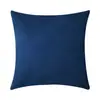 Funda de Almohada de Terciopelo de Color Sólido Más Vendida en Amazon Transfronteriza Funda de Cojín para Sofá de Casa Funda de Almohada para Cabecera Venta al por Mayor de Fábrica