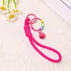 Lanyard de pentagrama con cascabel estilo deportivo moderno, accesorio versátil para bolsos, muñecas y fundas de teléfono, venta al por mayor