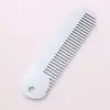 Peine para cejas de acero inoxidable en stock del fabricante, peine plantilla para estilizar la barba de hombre, herramienta de peine para barba mini portátil