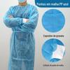 Em estoque Roupas de Isolamento Descartáveis Não Tecido Roupas de Trabalho Espessadas À prova de Poeira Roupas Anti-vestimenta Tatuagem Beleza Experimental Roupa de Proteção