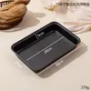11/12/ 13 polegadas Preto Cinza Antiaderente Aço Carbono Forma Profunda para Assar Bolos e Pães Panela Doméstica para Frango Assado