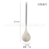 Juego de Utensilios de Cocina de Acero Inoxidable con Mango de Silicona, Espátula Antiadherente Resistente a Altas Temperaturas, Cuchara para Sopa, Raspador, Juego de Cocina de 10 Piezas