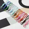 Cordão Colorido para Celular com Fecho de Mola, Alça Trançada à Mão para Capa de Garrafa de Água e Celular, Acessório de Cordão Simples Anti-Perda