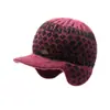 Gorros Cálidos para Mujeres de Mediana Edad y Mayores, Madres, Protección contra el Frío de Otoño e Invierno, Gorros de Punto con Protección para las Orejas para Personas Mayores y Abuelas, Gorros de Lana con Forro de Felpa