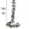 Planta Artificial Amazon 1.8m Guirnalda Navideña de Ratán Pe Árbol de Navidad Decoración Colgante de Puerta Ratán Largo