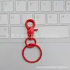 Anillo de Clip de 4 Piezas para Llave de Coche de Aleación de Zinc Gancho de Clip de Perro Anillo de Libro Accesorios para Llavero DIY Almacenamiento Llavero de Coche