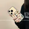 Adequado para Capa de Celular Huawei Pura90, Nova Capa Anti-Queda de Alto Padrão Pura90 Pro Max Cobertura Total da Lente Design Floral Animal