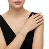 Pulsera Tenis Sencilla de Plata 925 Más Vendida en Amazon para Mujer, Pulsera de Moissanita de Alta Calidad Lujo Ligero Europea y Americana