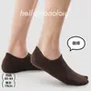 Calcetines Casuales de Punto para Hombre Primavera/Verano, Calcetines Finos Sin Costuras, Calcetines Cortos de Color Sólido, Calcetines Invisibles Antideslizantes, Calcetines de Algodón, Calcetines Bajos Antideslizantes