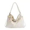 Yuezhi 2026 principios de otoño nueva moda simple bolsa de gran capacidad para la axila, bolso de hombro cruzado para commuting, mochila casual