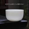 Dehua Porcelana Branca Cerâmica Conjunto de Chá Kung Fu Chaoshan Xícara de Chá Xícara de Degustação Xícara Única Xícara Mestre Tigela Japonesa para Beber Chá Xícara de Chá Pequena