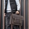 Jiameida - Maletín de cuero retro para negocios personalizado, transfronterizo, nueva generación de bolso multifuncional de cuero Crazy Horse para hombre