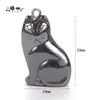 Pedra Biliar Preta Pingente Assimétrico Multiestilo Acessórios para Joias DIY Colar Pulseira Semi-Acabados Estilo Rocha Estiloso
