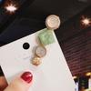 Clip de Color Caramelo Macaron Popular Europeo y Americano Clip Lateral Placa de Ácido Acético para Mujer Set de Horquillas con Perlas y Letras Inglesas