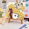 Pintura a Óleo Digital de Cachorro com Linha DIY Colorir à Mão Grafite Desenho Animado Fofo Decoração Curativa Fabricante Atacado