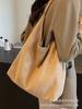 Bolsa Maillard Tote Feminina 2024 Nova Bolsa de Deslocamento de Grande Capacidade Verão Alta Qualidade Fosco Retro Bolsa de Ombro