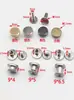 Tornillos de Doble Punta, Tornillos para Cinturones, Accesorios, Remaches de Doble Punta, Remaches de Cabeza Plana, Tornillos para Cinturones, Remaches DIY para Artículos de Cuero Hechos a Mano