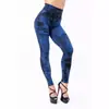 8 Cores em Estoque Desejo. Leggings Jacquard de Imitação de Jeans Europeus e Americanos para Comércio Exterior para Mulheres Usarem Fora. Calça Elástica de Nove Pontos para Mulheres