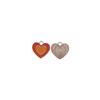 Directo de fábrica nuevo color contraste color pequeño corazón amor lindo joyería aleación accesorios colgante versión coreana de la explosión