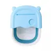 Cubo para Baño de Pies de Gatito de Dibujos Animados Dormitorio Estudiante Retráctil Portátil para el Hogar Plegable Gato Kt Cubeta Portátil para Baño de Pies