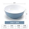 Tazón de melamina comercial imitación porcelana 5/6 pulgadas resina tazón de desayuno avena tazón de sopa tazón de arroz de restaurante tazón de wonton tazón de polvo tazón de fideos