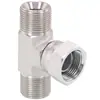 Tê Hidráulico BB Capo de Rosca Externa Tipo D Tipo C 2 Pontos 3 Pontos 4 Pontos 6 Pontos 1 Polegada Tê de Cone Interno e Externo de 60 Graus