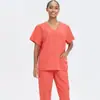 Fabricante de Origem Transfronteiriça Secagem Rápida Roupas de Lavar à Mão Elásticas Roupas Cirúrgicas para Homens e Mulheres Manga Longa e Curta Roupas de Cirurgia para Doutor
