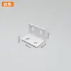 Soportes de Ángulo de Hierro al por Mayor para Gabinetes y Armarios, Soportes de Hierro en Ángulo de 90 Grados en Forma de L, Accesorios para Sillas de Oficina, Sujetadores