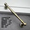 Puxador de Gaveta Cor Amarelo Francês Antigo Estilo Americano (Cor Latão Escovado) Maçaneta de Porta de Armário Material Liga de Zinco