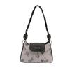 Bolso pequeño de color contrastante popular de este año para mujer 2024 nuevo verano estilo occidental bolso bandolera de mariposa moda hombro axilar