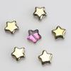 8mm Estrela de Cinco Pontas Galvanizada Contas Soltas Contas de Vidro Material para Miçangas de Pulseira Colar DIY Acessórios para Joias Artesanais