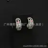 Suministro transfronterizo exclusivo de nuevos aretes estilo Gucci con etiquetas, resistentes a la decoloración, lujo ligero, diseño simple, artesanía de alta calidad