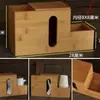 Porta-hashi três em um comercial, caixa de lenços multifuncional para restaurantes comerciais, porta-canetas de madeira comercial, madeira maciça