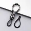 Colgante para Llavero de Coche Metal Minimalista Llavero Gancho Clip de Cintura Adorno Llavero Redondo Portallaves Antiperdida