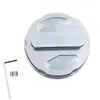 Adecuado para Cubierta de Tanque de Combustible Modificada de Motocicleta Pcx160/Adv150/Forza Cubierta Decorativa Universal de Aleación de Aluminio CNC