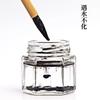Huaisu Pincel de Tinta 500g Gran Capacidad Estudiante Caligrafía Pintura China Tinta Bermellón Cinabrio Color Dorado Plateado para Pareados