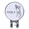 Imán de Punto Marca Clip de Metal Marcador de Bola de Golf Clip para Sombrero Clip para Gorra de Golf