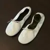 Primer Encuentro Plantilla Jisiuga Aceite para Pies Cera para Pies Cuero Suave Cómodo Zapatos Planos Tipo Mocasín Zapatos Planos Fruncidos
