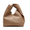 Bolsa Saco 2025 Primavera Casual Textura Simples Nova Bolsa de Mão Moda Feminina Tendência Bolsa para o Dia a Dia Nicho Coreano