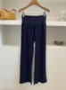 2026 Verão Novo Calça Micro Flare de Bolinhas Feminina Verão Fina Cintura Alta Caimento Emagrecedor Flare Calça Esportiva Estilo Preguiçoso