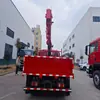 Grúa Móvil Dongfeng Huashen Hv3 Marca Azul, Distancia entre Ejes de 3.6m, 6.3 Toneladas, Pluma de 4 Secciones, Elevación Eficiente