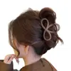 Pinza para el pelo de tamaño mediano con pocas púas 2026 nuevo estilo pinza para el pelo de alta gama para mujeres recogido en la parte trasera de la cabeza pinza de tiburón accesorio para el pelo