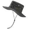 Nuevo Sombrero de Pescador de Color Sólido Transpirable con Protección Solar para Exteriores Sombrero Cubeta Sombrero de Sol Verano Sombrero de Arena para Hombres y Mujeres Transfronterizo Amazon