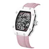 Reloj de venta cruzada más vendido, reloj de hombre ultradelgado con forma de barril, reloj de cuarzo impermeable luminoso, reloj de hombre de moda