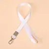 Lanyard de Poliéster de Color de 1.5cm Tarjeta de Trabajo Certificado de Exposición Marca Marca Cinta de Identificación de Estudiante Cuerda Gruesa para Colgar