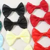Stock Listo 3.5*5.5 Poliéster Accesorios de Lazo Ropa Productos Semiacabados Corbata de Cintura DIY Decoración de Lazo Lazo